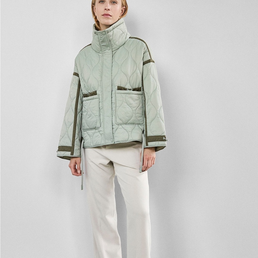 WITHBLACK Lightweight Quilted Puffer Jacket - S